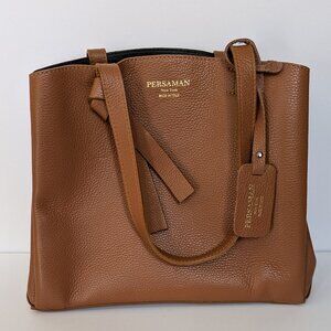 Persaman New York Brown Leather Tote - NWOT